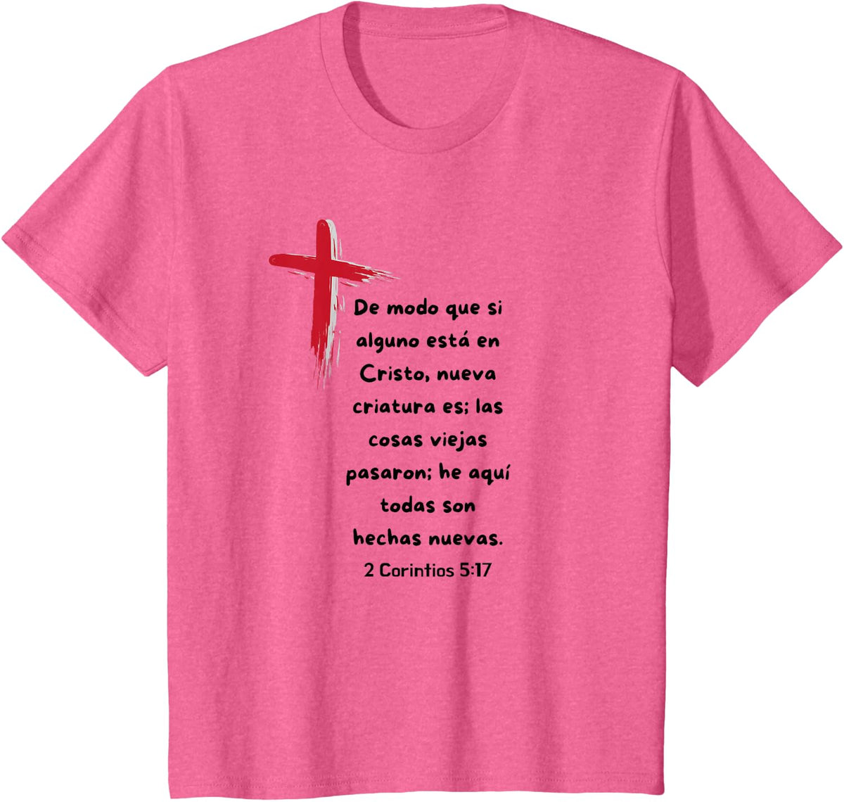 De modo que si alguno esta en Cristo nueva Criatura es.