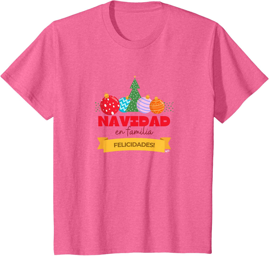 Camiseta Navidad en Familia