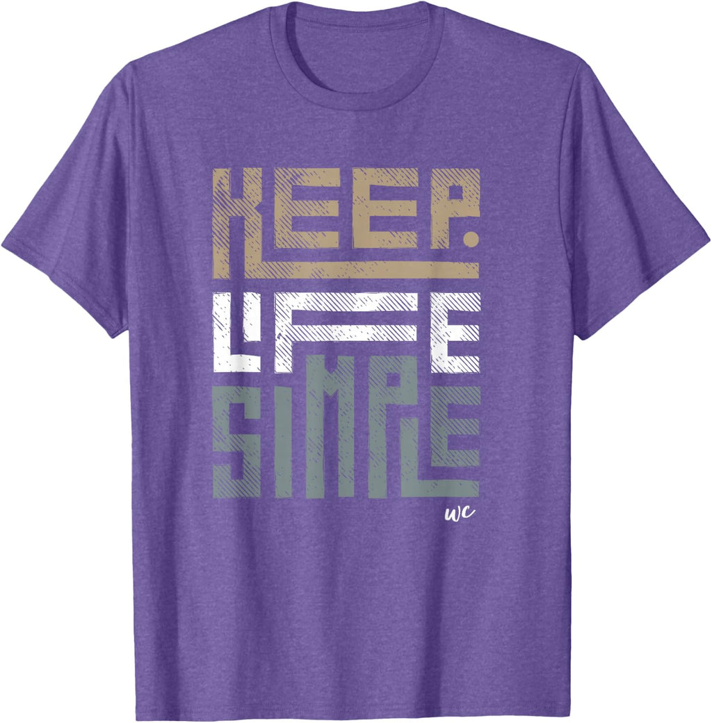 Camiseta Keep Life Simple
