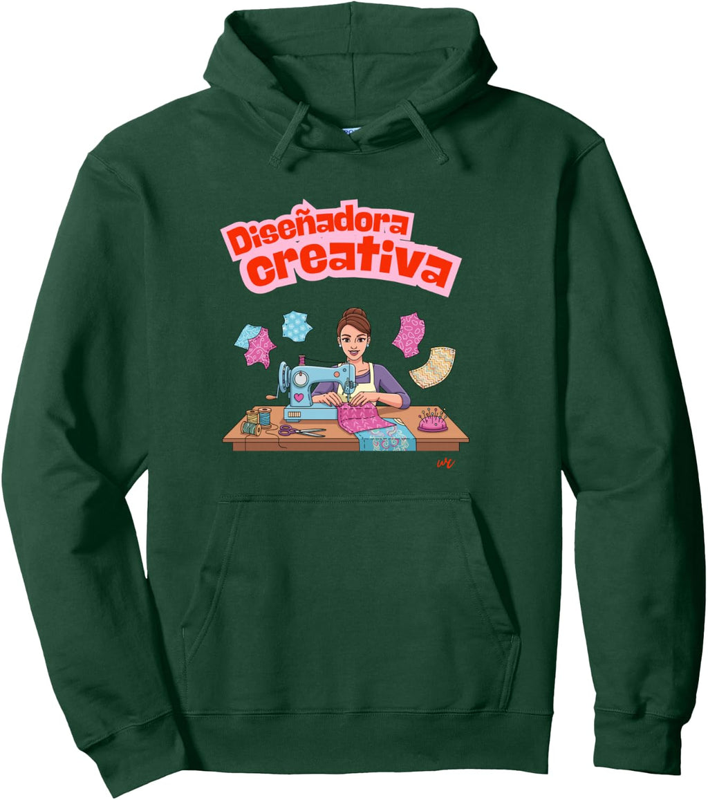 Diseñadora Creativa Sudadera con capucha
