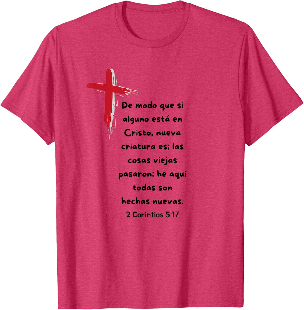 De modo que si alguno esta en Cristo nueva Criatura es.
