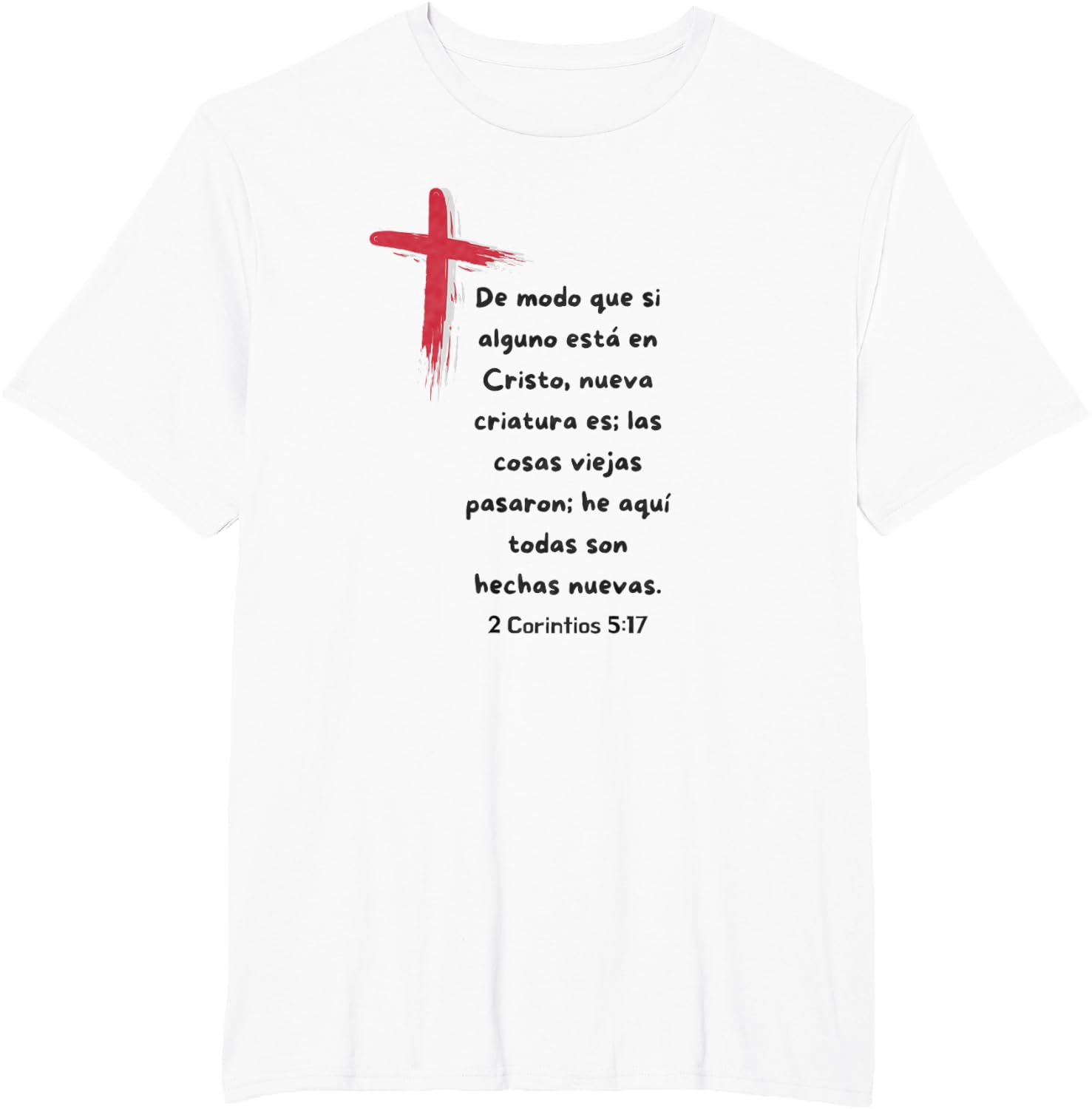 De modo que si alguno esta en Cristo nueva Criatura es.