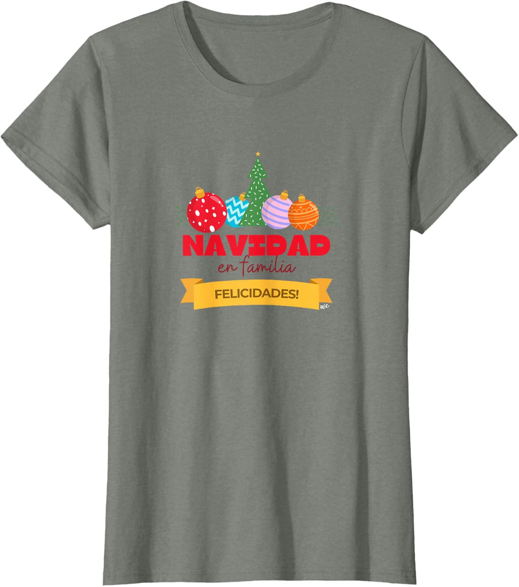 Camiseta Navidad en Familia