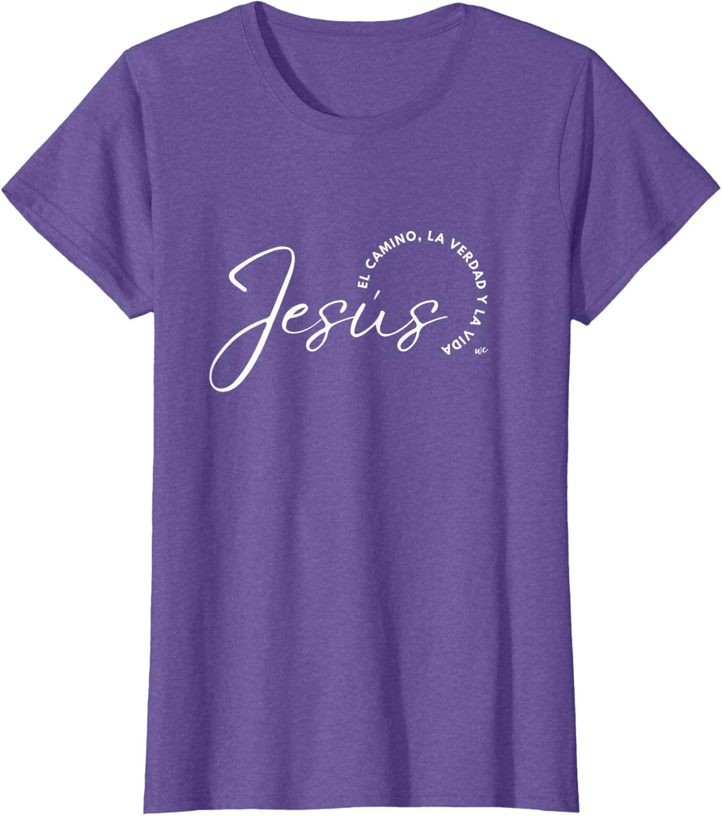 Camiseta Jesus el camino, la verdad y la vida