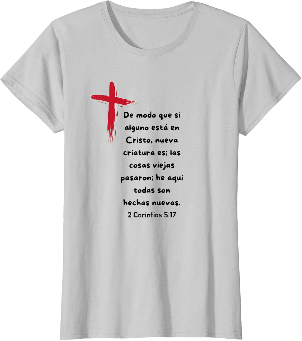 De modo que si alguno esta en Cristo nueva Criatura es.