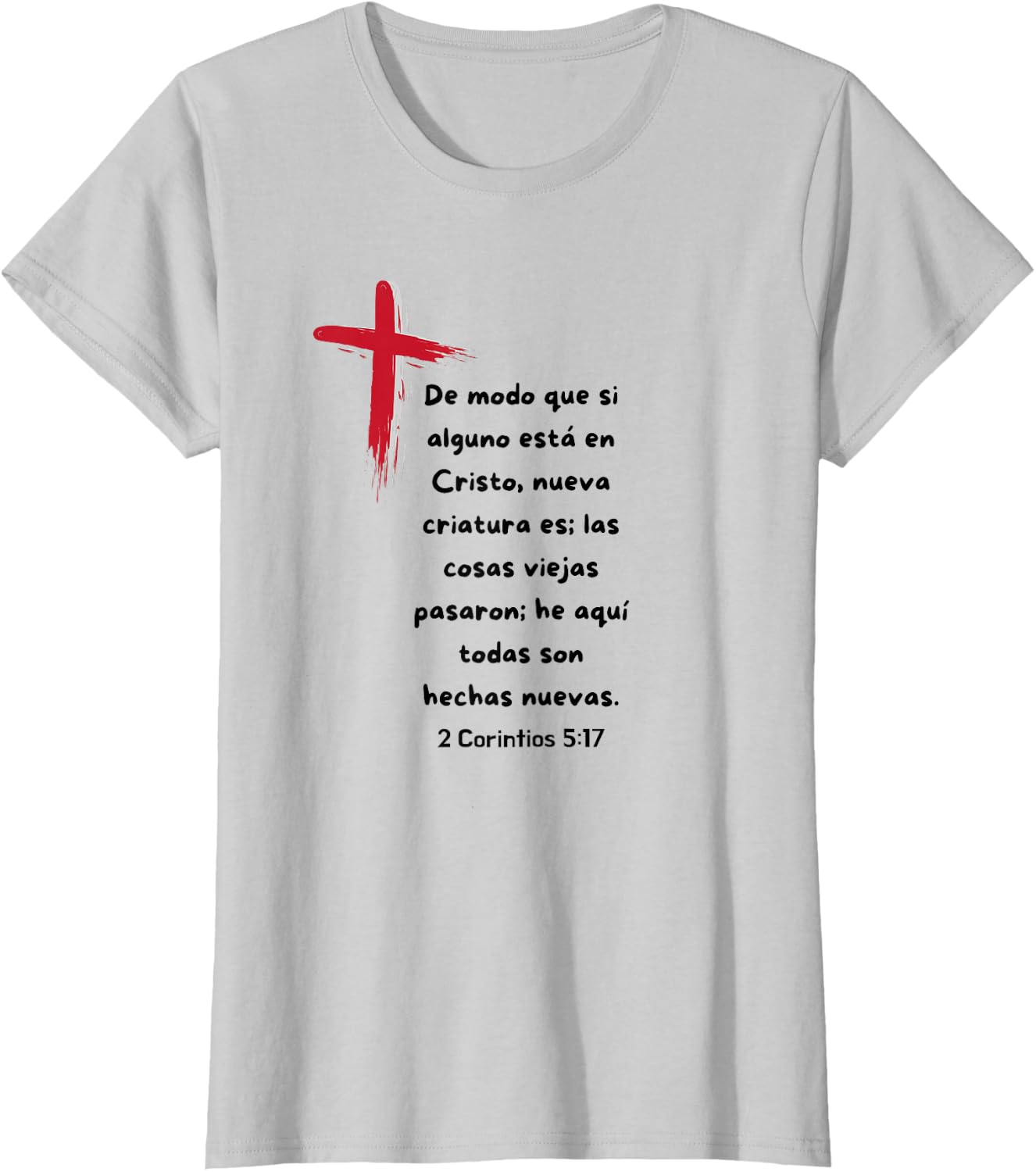 De modo que si alguno esta en Cristo nueva Criatura es.