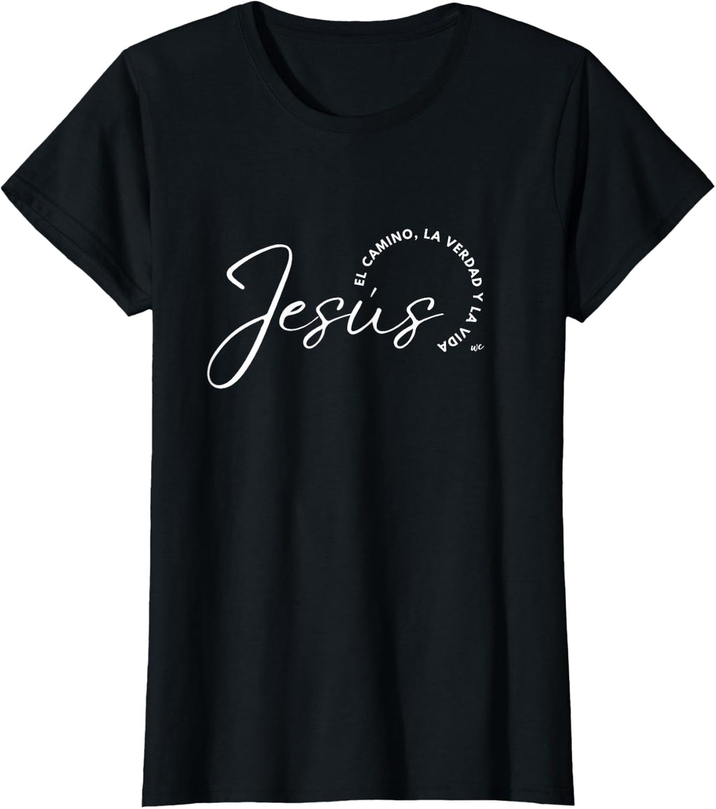 Camiseta Jesus el camino, la verdad y la vida