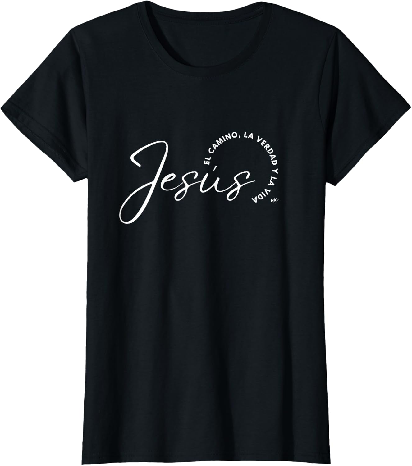 Camiseta Jesus el camino, la verdad y la vida