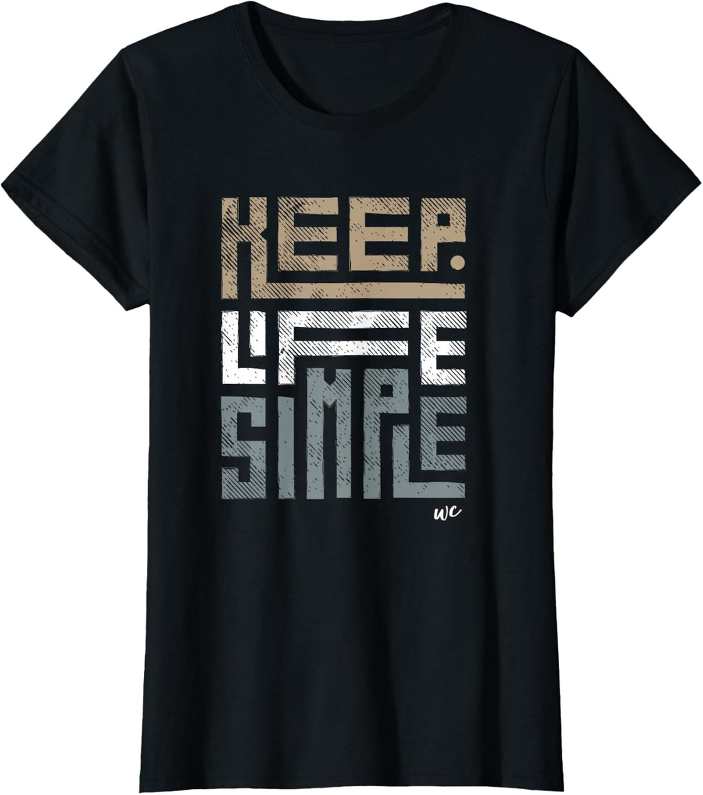 Camiseta Keep Life Simple