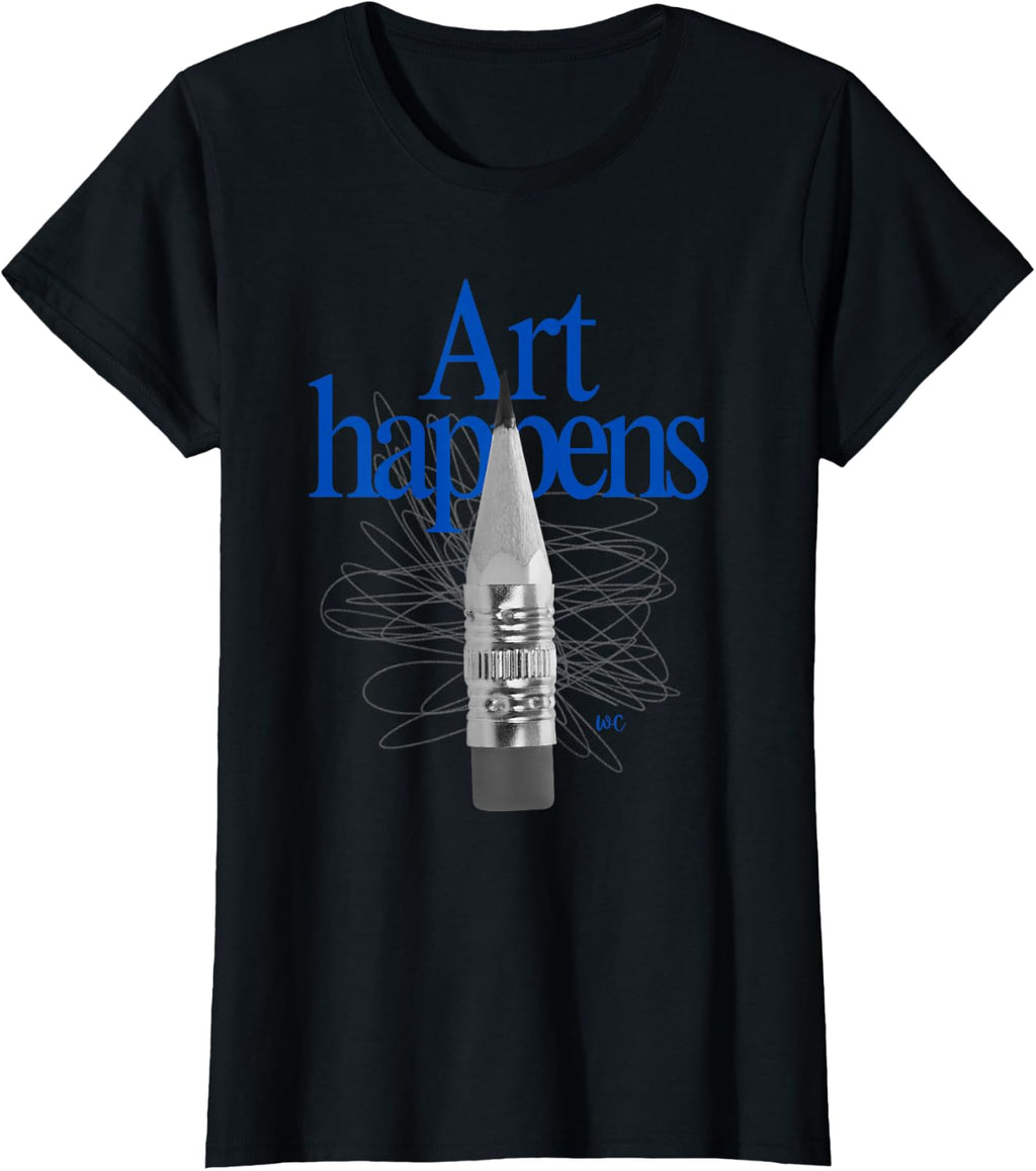 Camiseta Art Happens