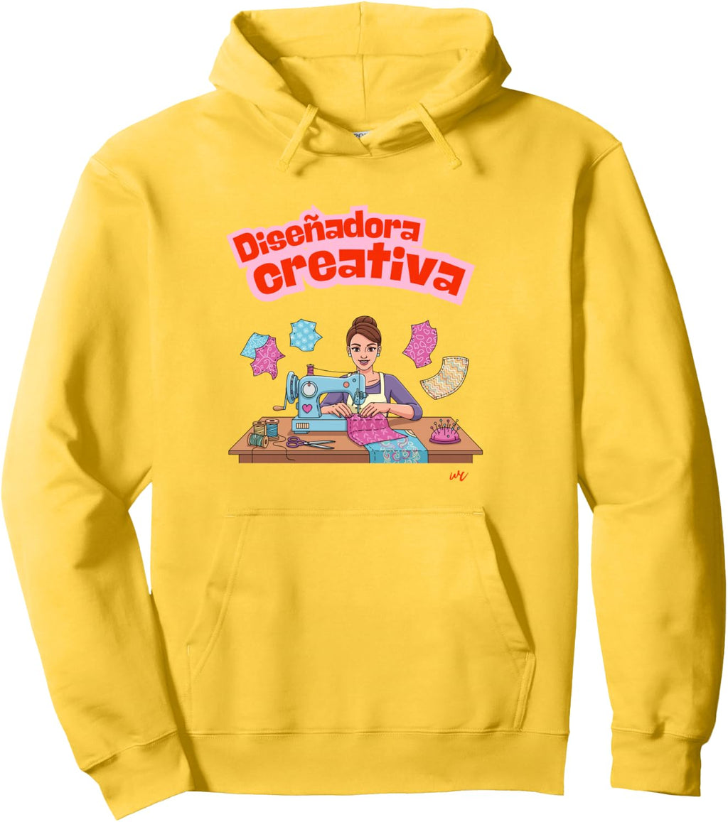 Diseñadora Creativa Sudadera con capucha