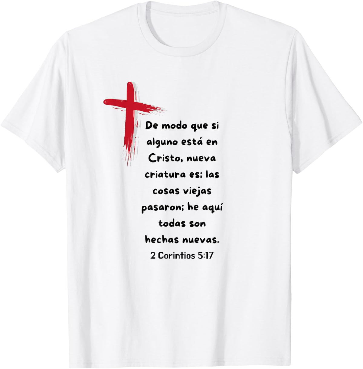 De modo que si alguno esta en Cristo nueva Criatura es.