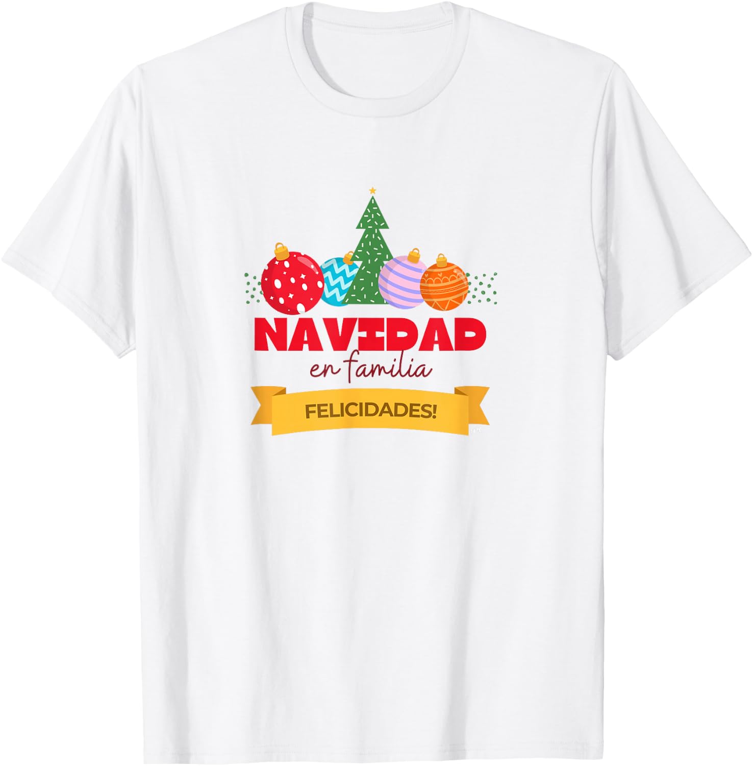 Camiseta Navidad en Familia
