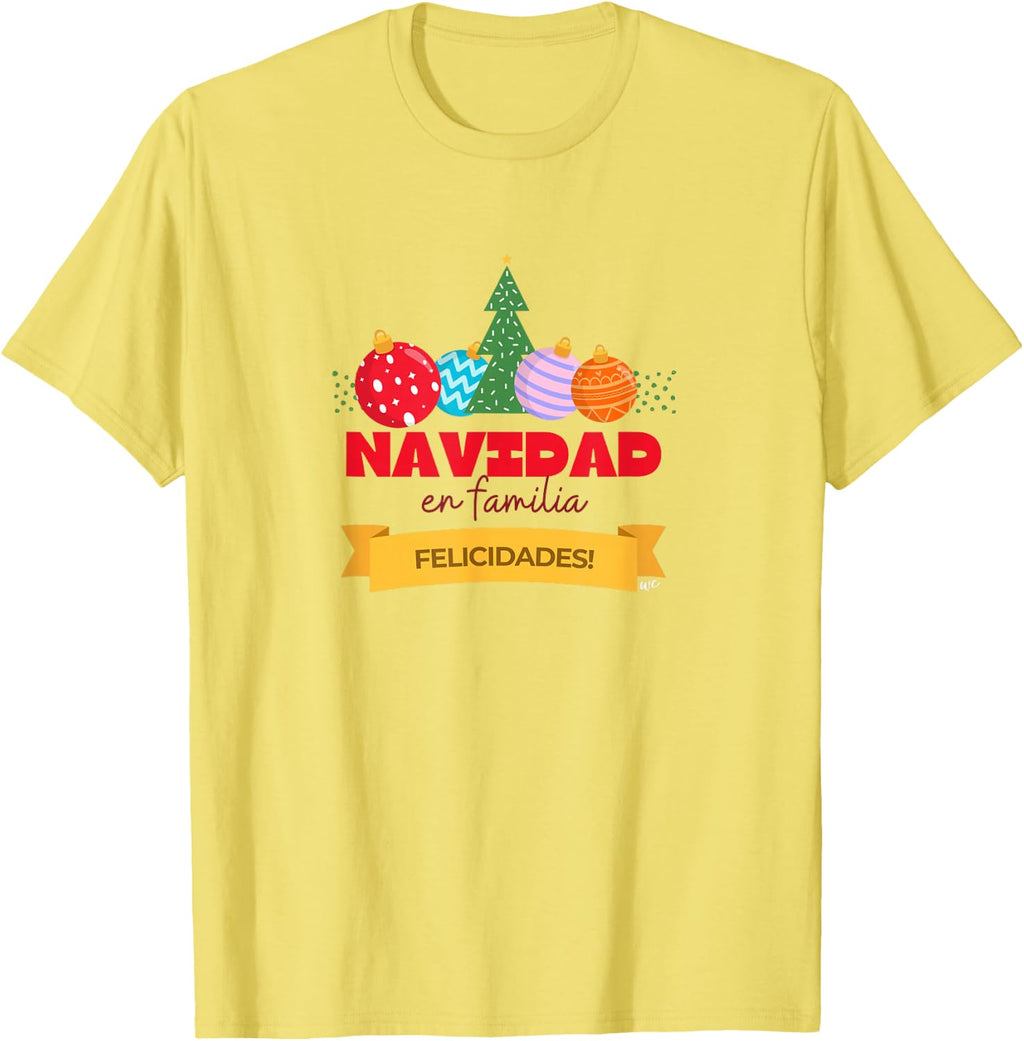Camiseta Navidad en Familia