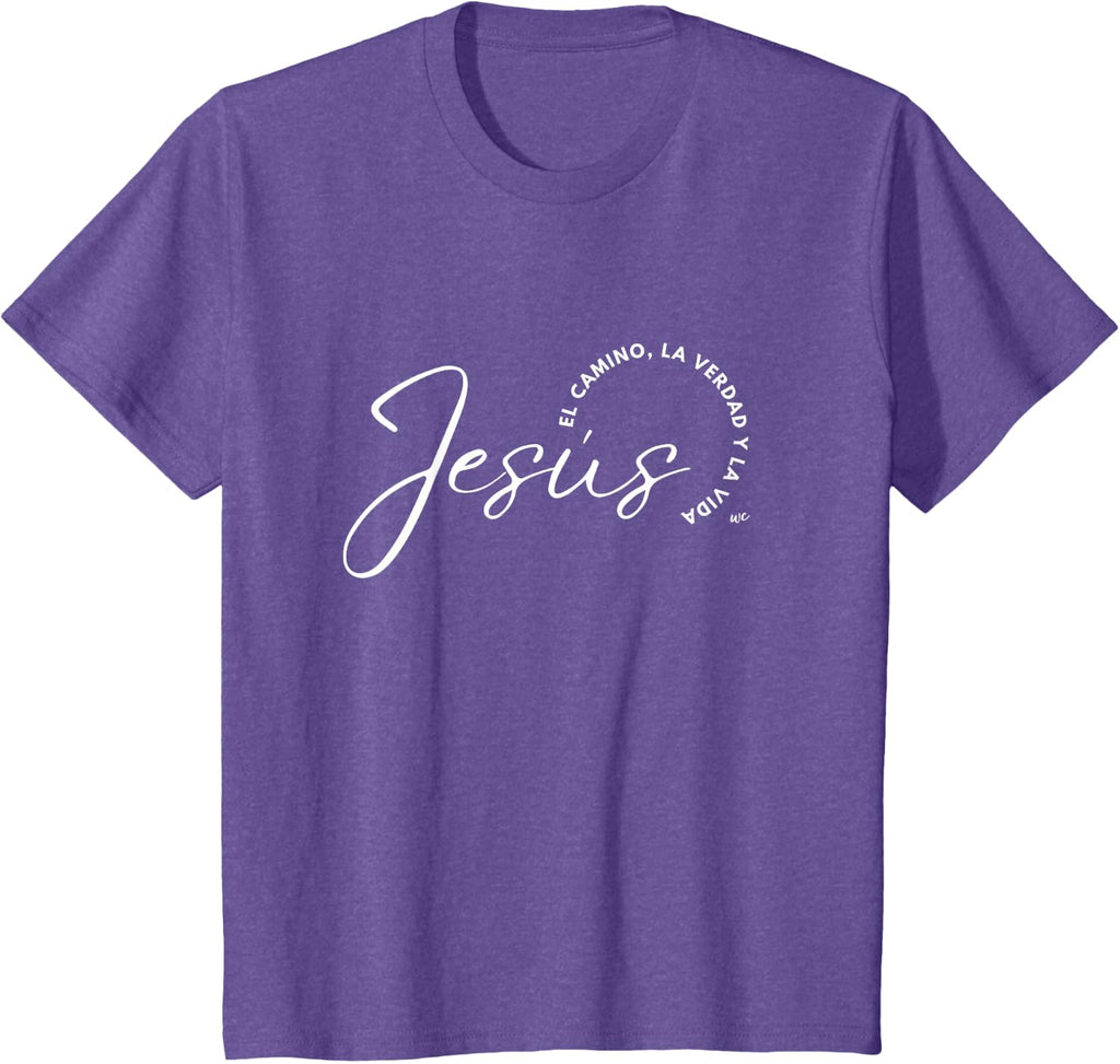 Camiseta Jesus el camino, la verdad y la vida