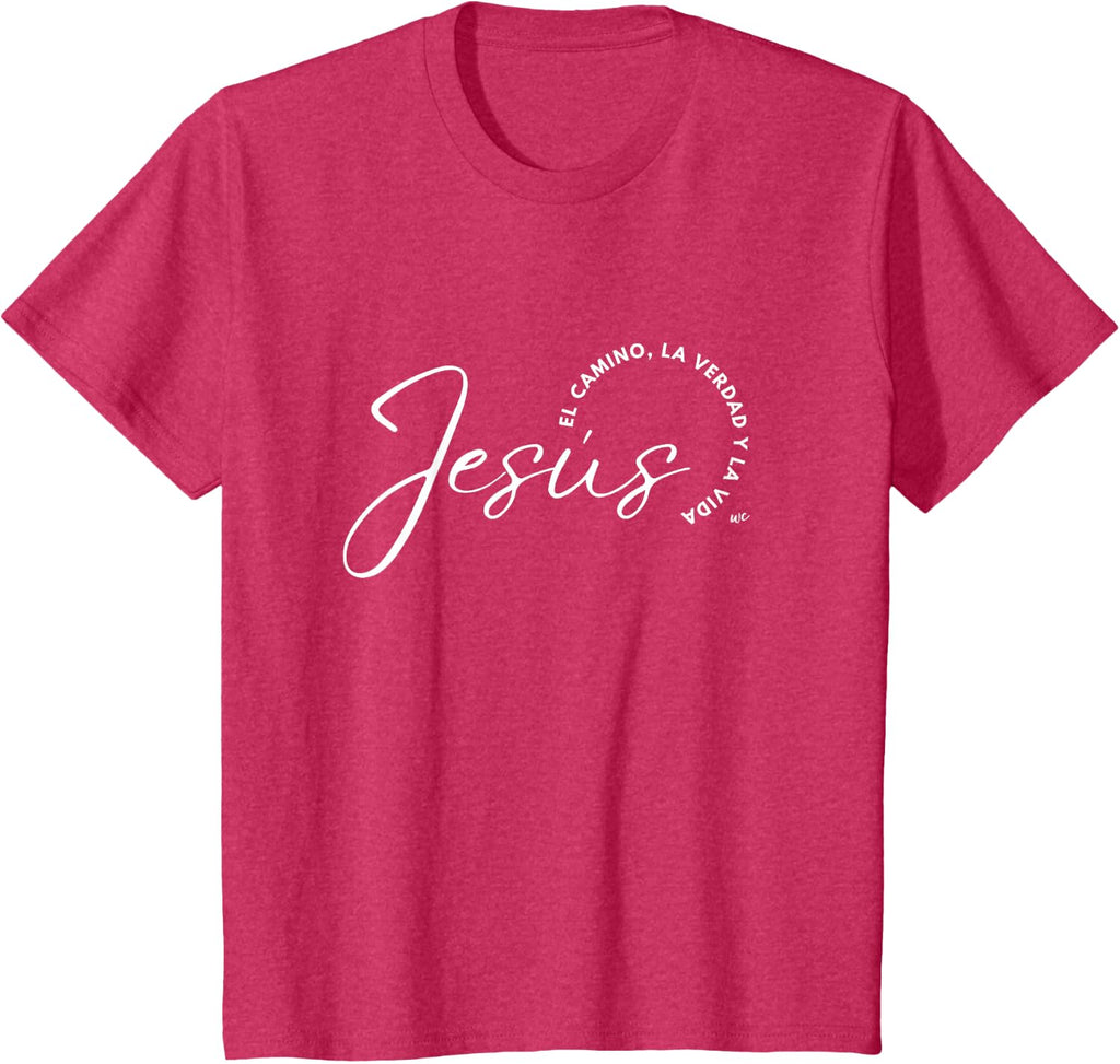 Camiseta Jesus el camino, la verdad y la vida