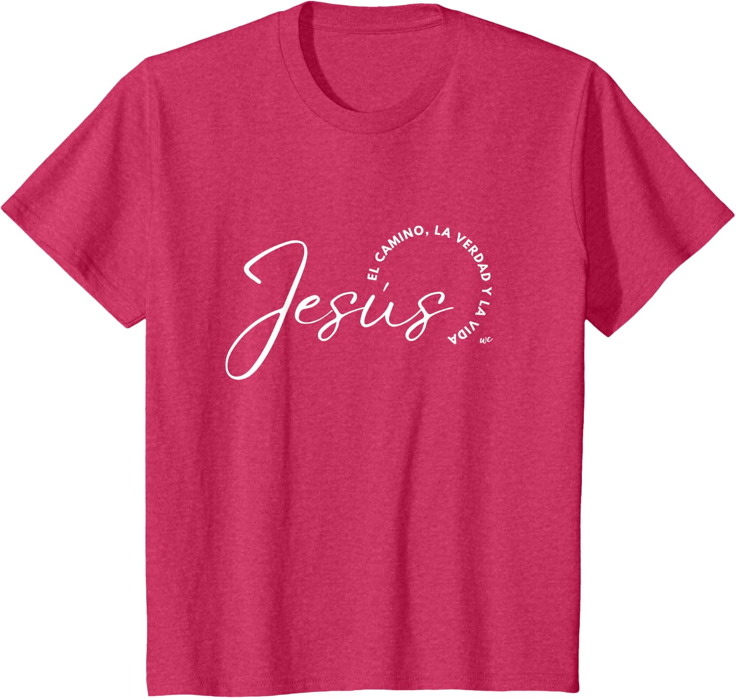 Camiseta Jesus el camino, la verdad y la vida