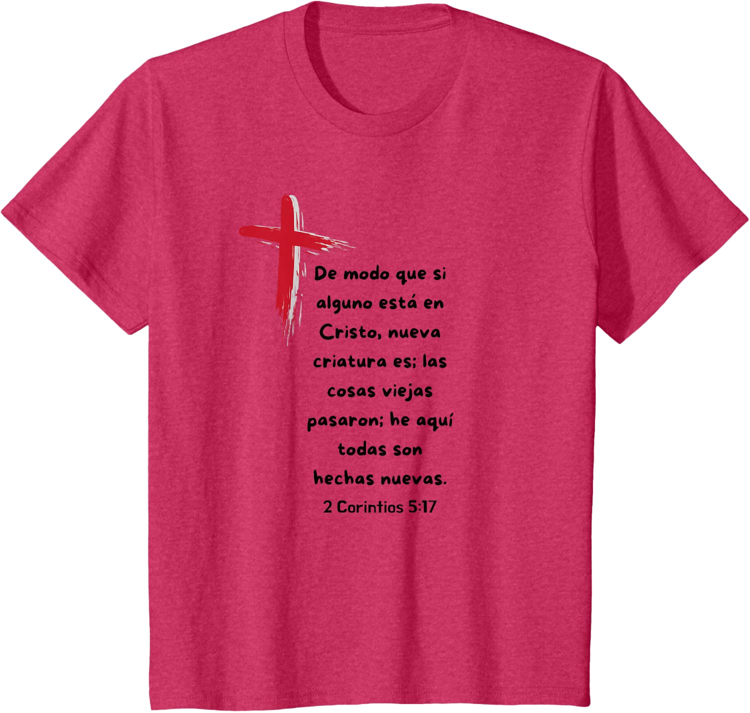 De modo que si alguno esta en Cristo nueva Criatura es.