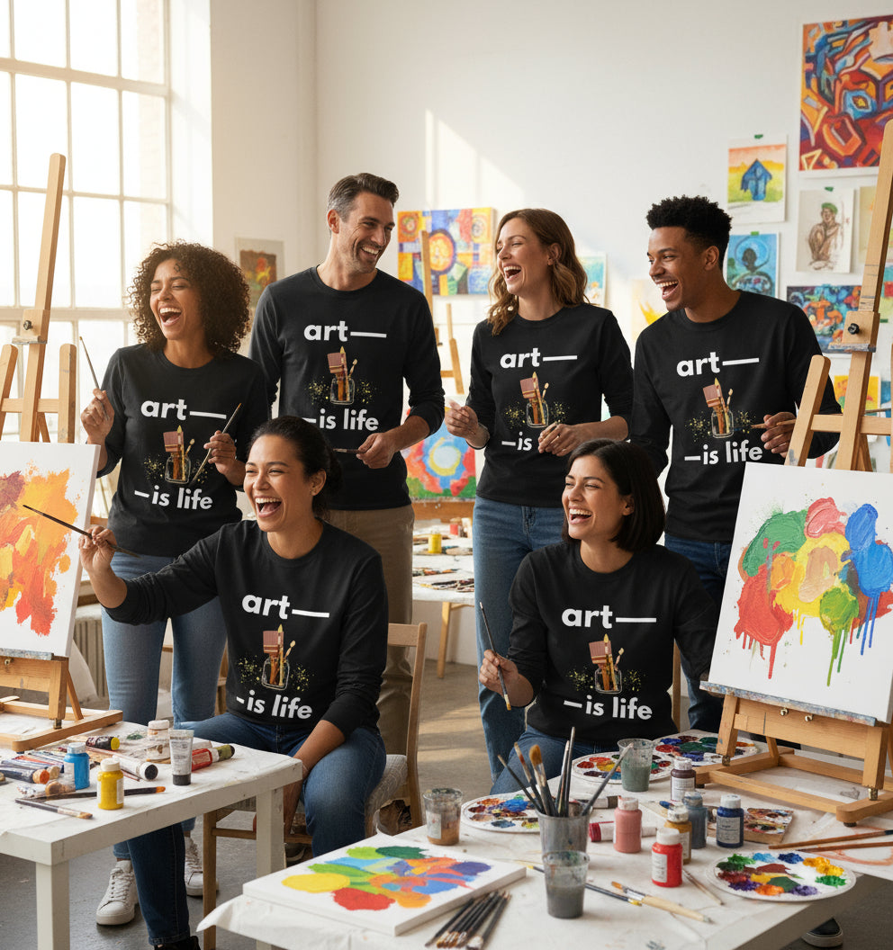 Art is life Long Sleeve T-Shirt