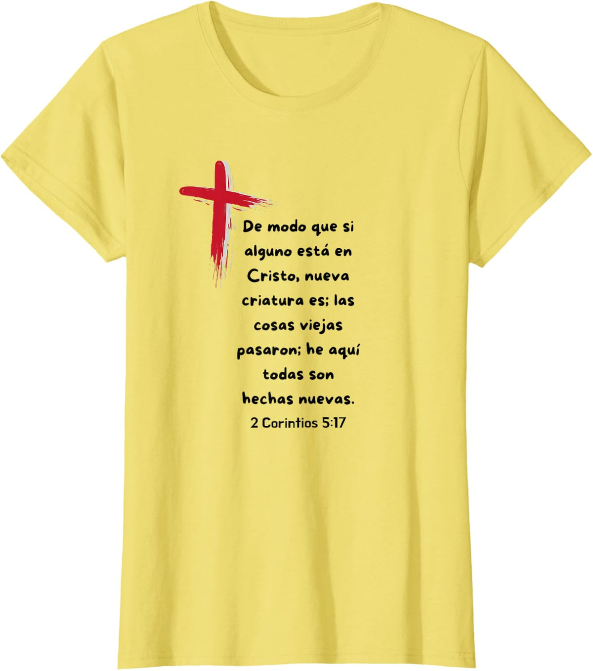 De modo que si alguno esta en Cristo nueva Criatura es.
