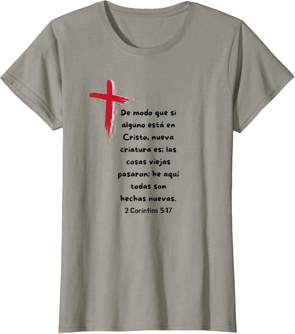 De modo que si alguno esta en Cristo nueva Criatura es.