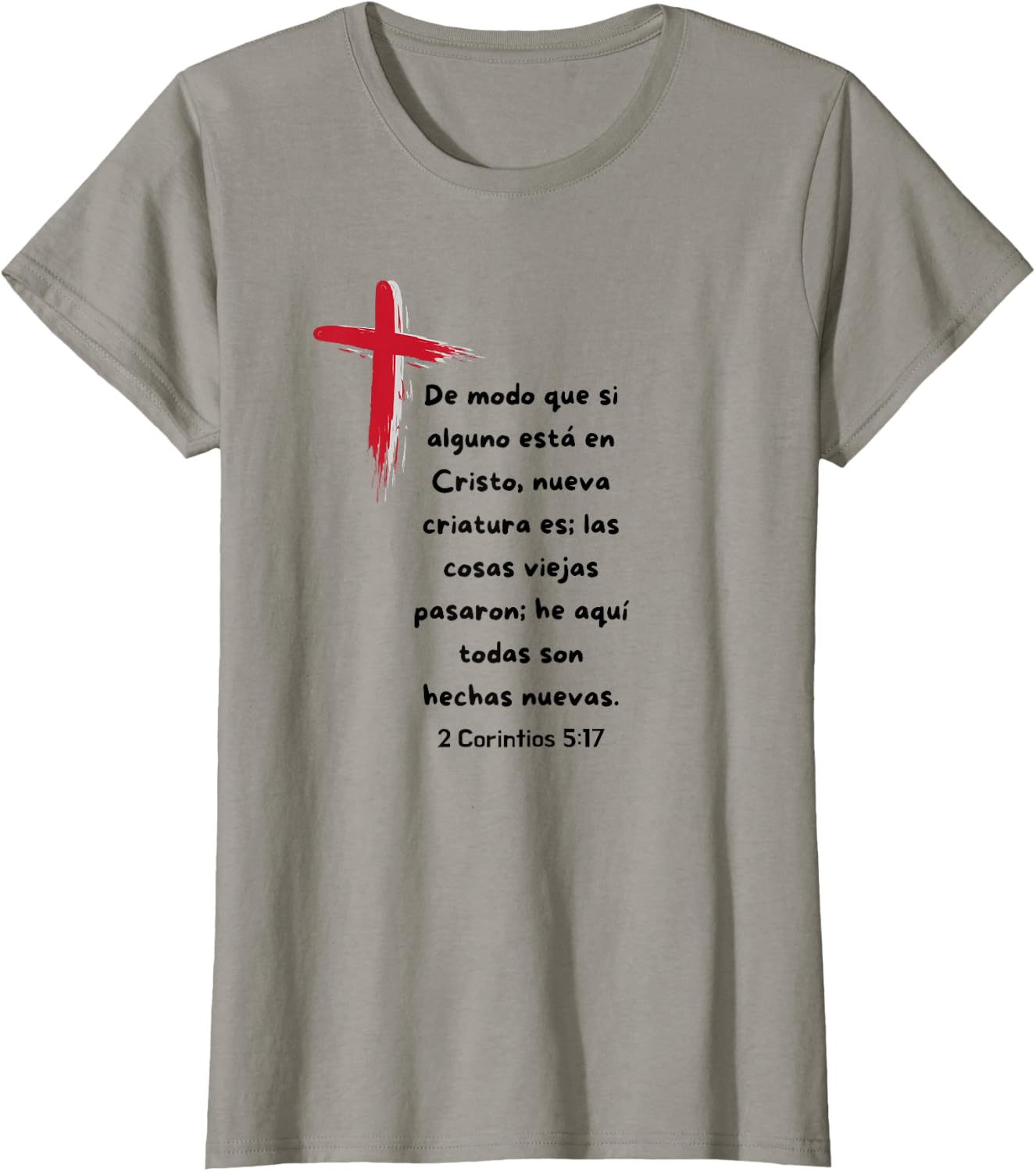 De modo que si alguno esta en Cristo nueva Criatura es.
