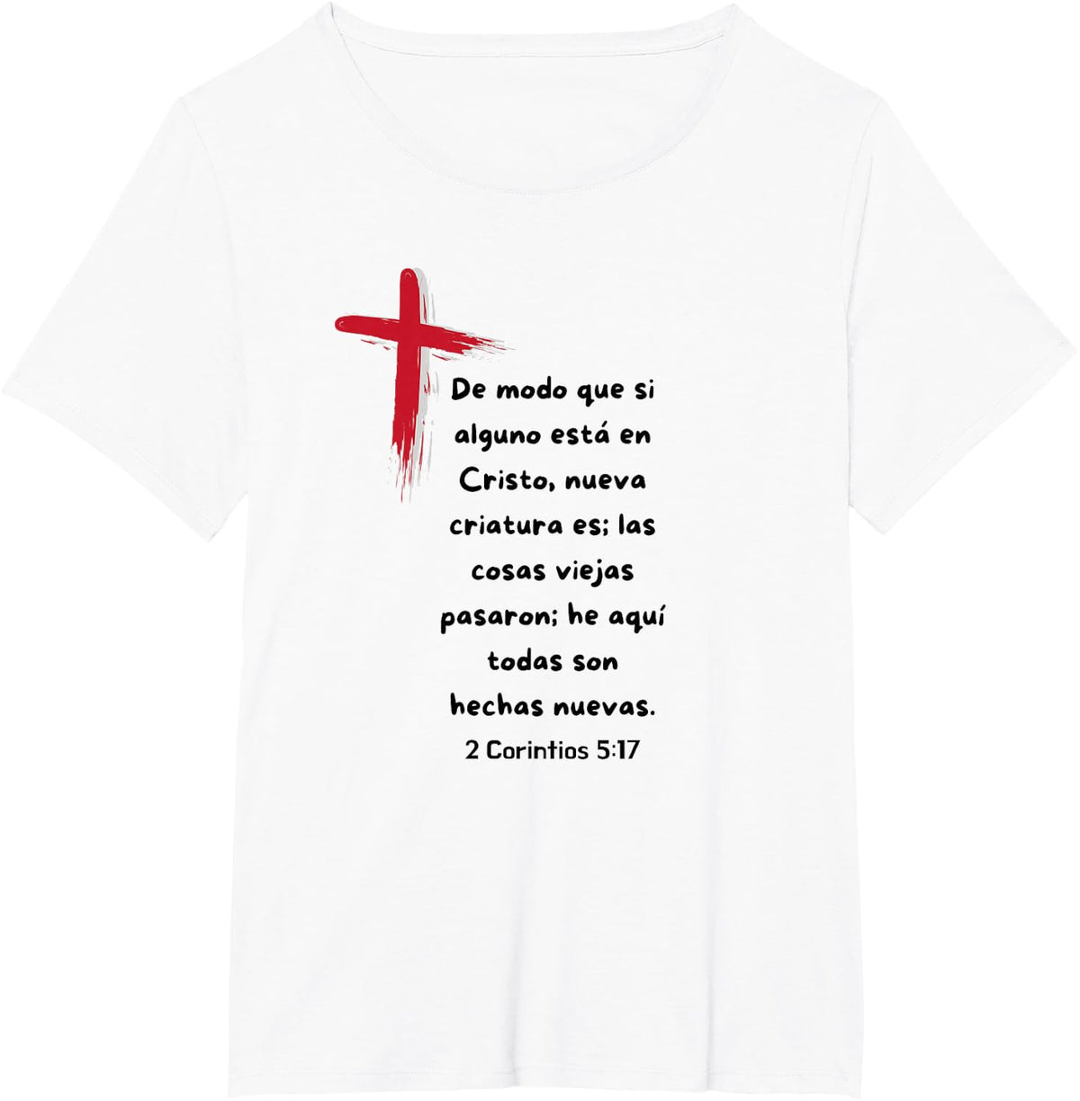 De modo que si alguno esta en Cristo nueva Criatura es.