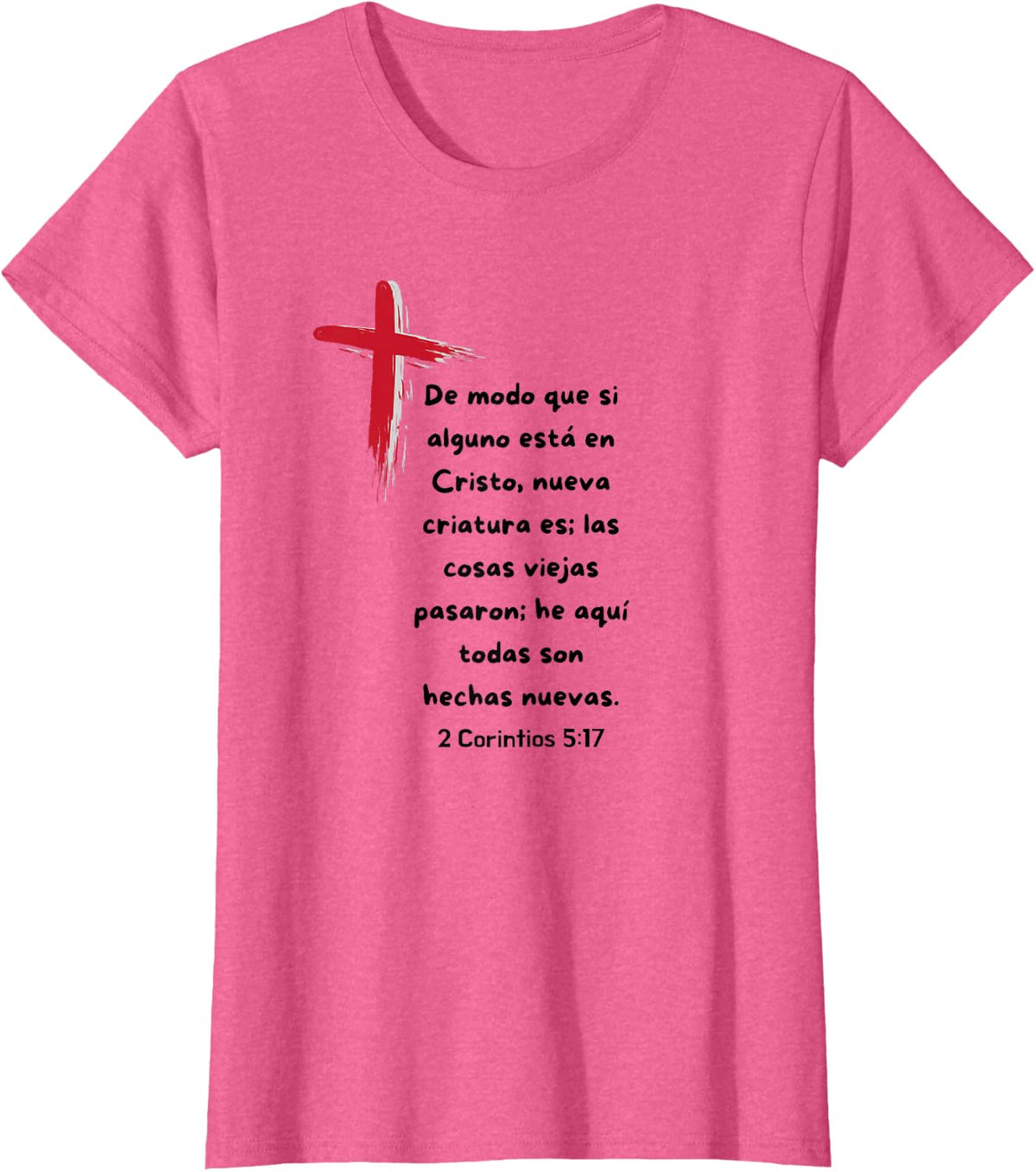 De modo que si alguno esta en Cristo nueva Criatura es.