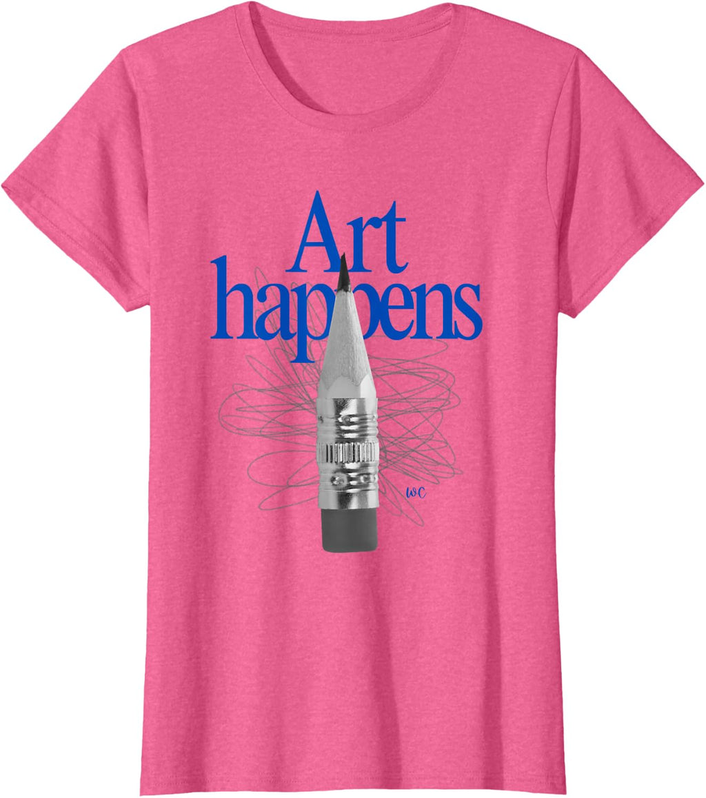 Camiseta Art Happens