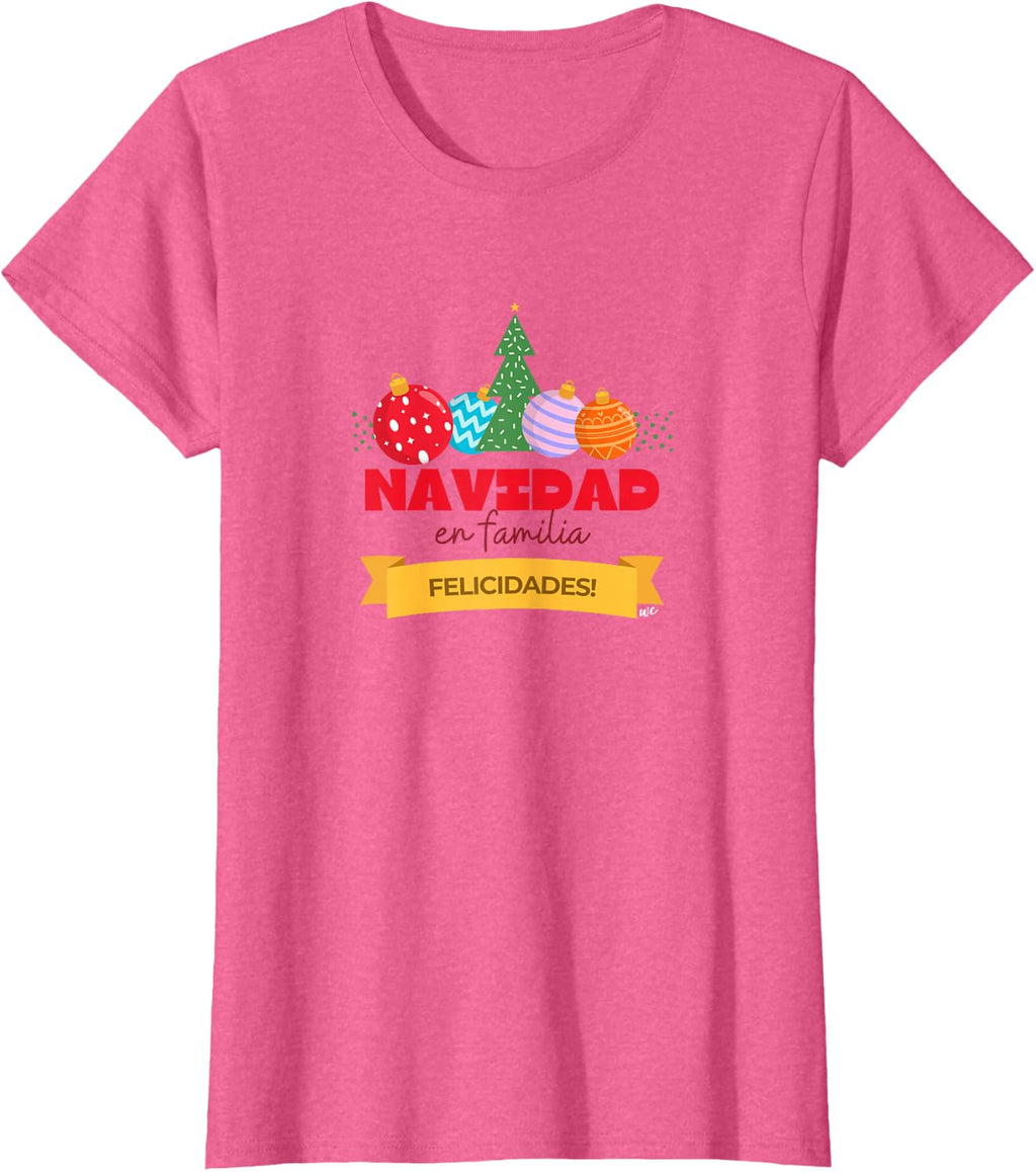 Camiseta Navidad en Familia