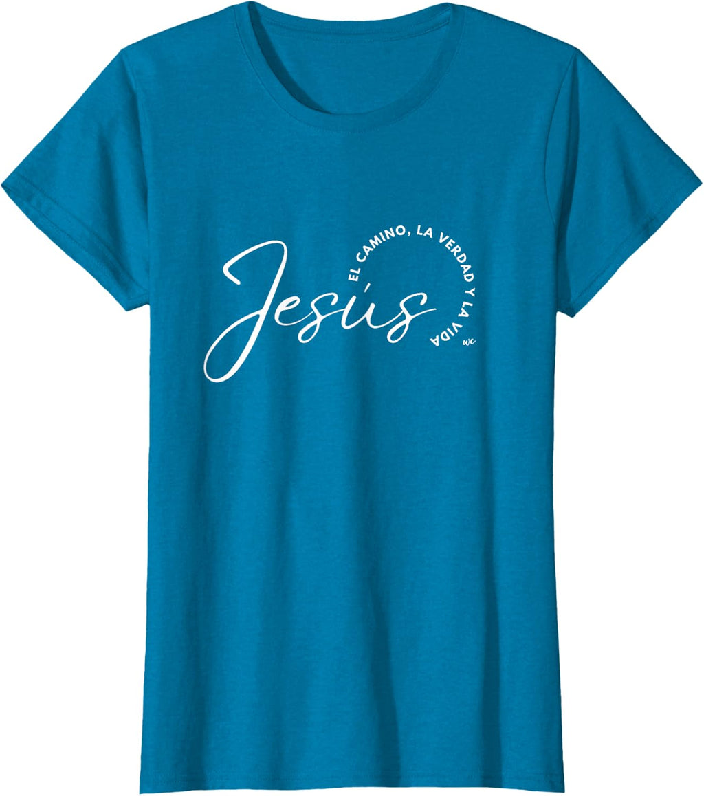 Camiseta Jesus el camino, la verdad y la vida