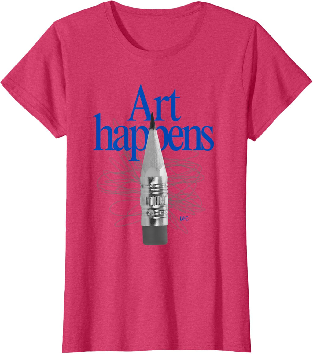 Camiseta Art Happens