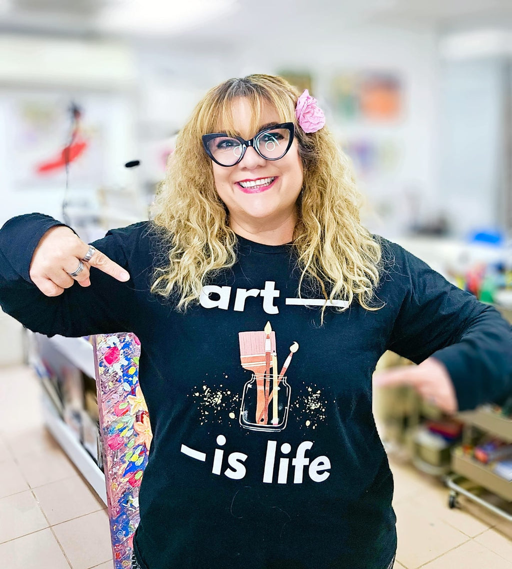 Art is life Long Sleeve T-Shirt