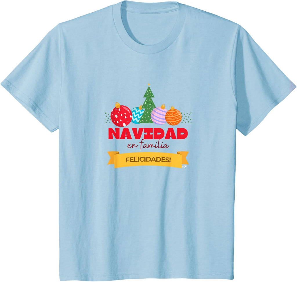 Camiseta Navidad en Familia