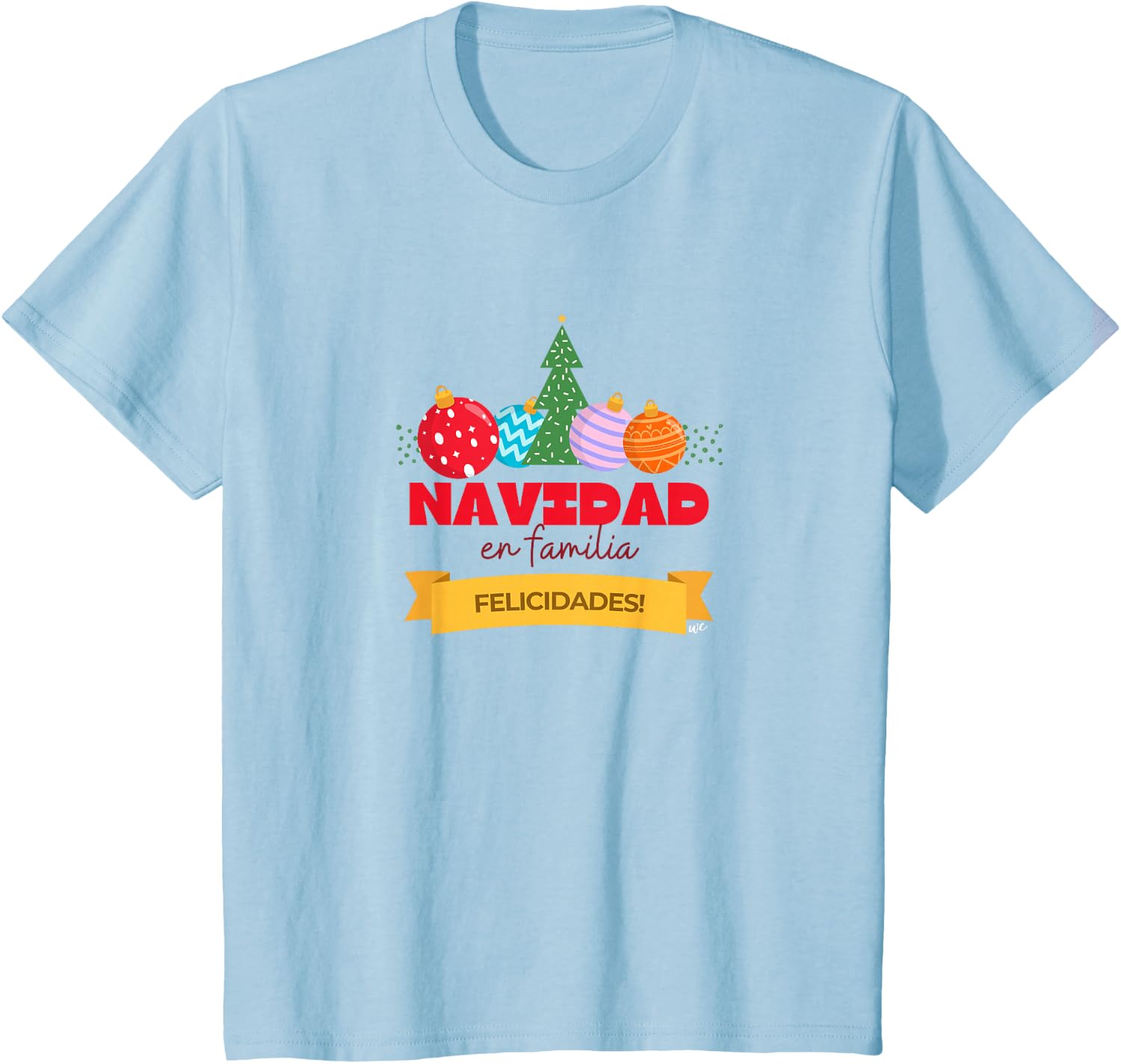 Camiseta Navidad en Familia