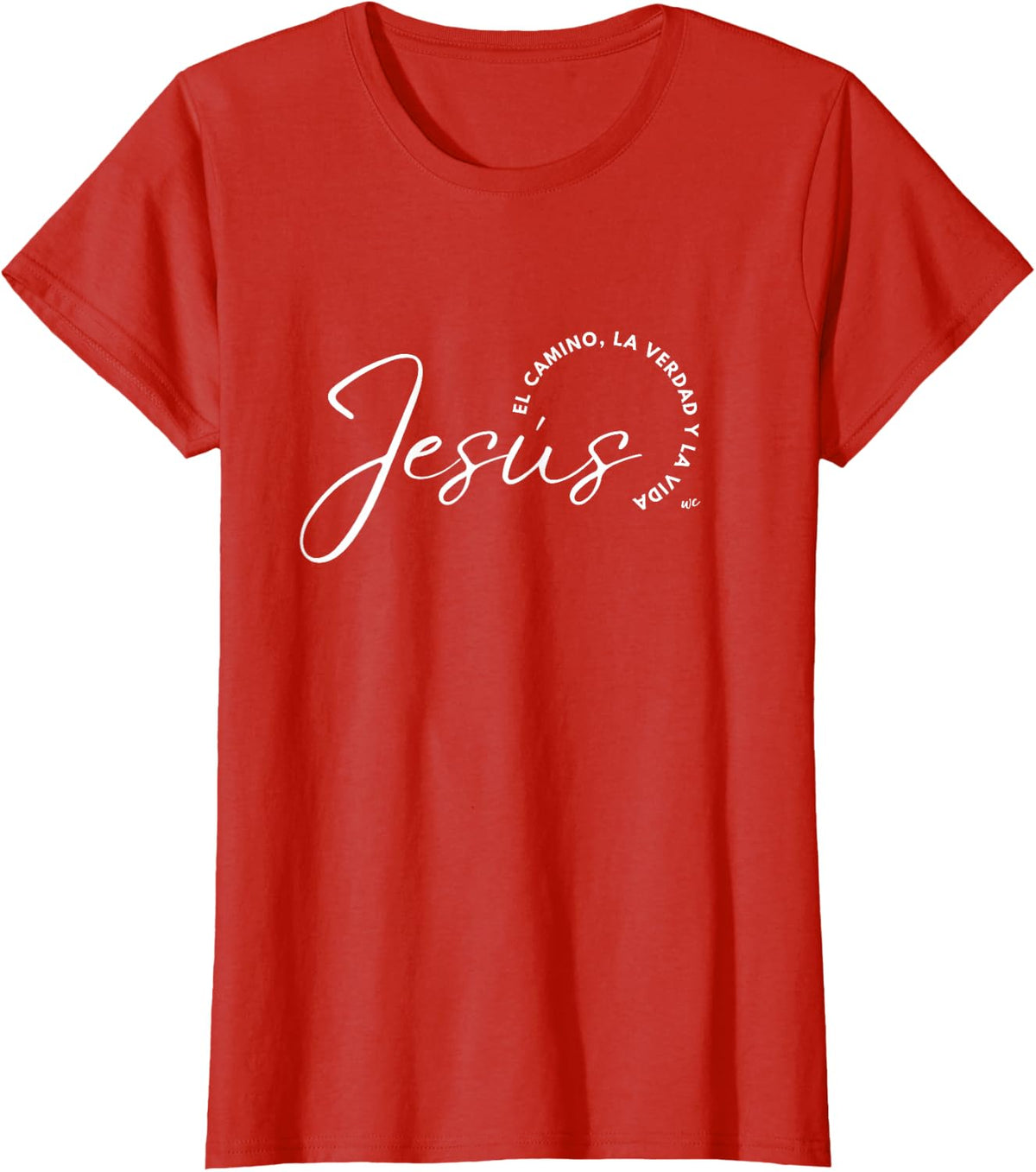Camiseta Jesus el camino, la verdad y la vida
