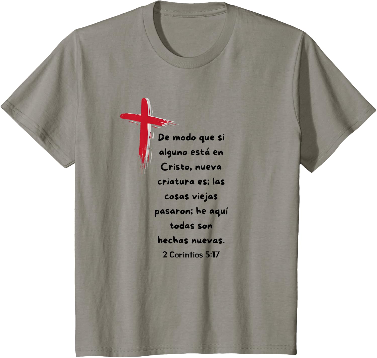 De modo que si alguno esta en Cristo nueva Criatura es.