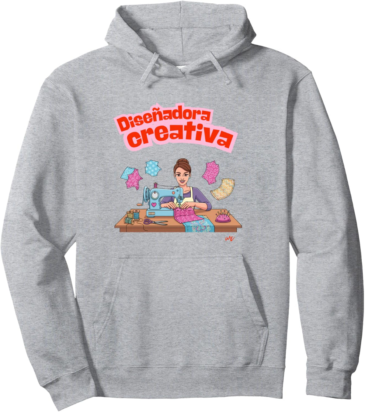 Diseñadora Creativa Sudadera con capucha
