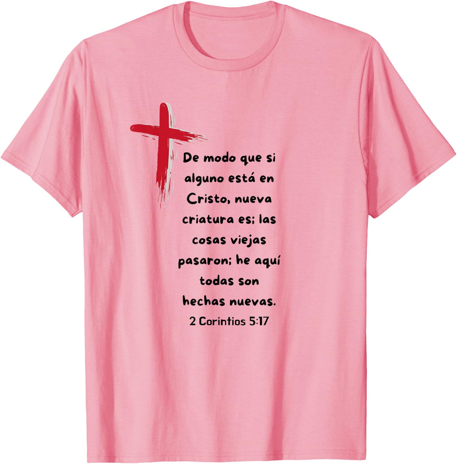 De modo que si alguno esta en Cristo nueva Criatura es.