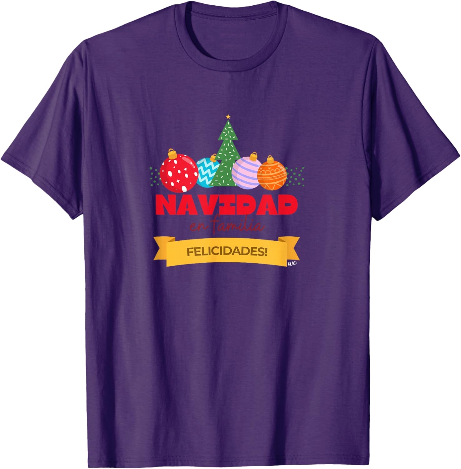 Camiseta Navidad en Familia