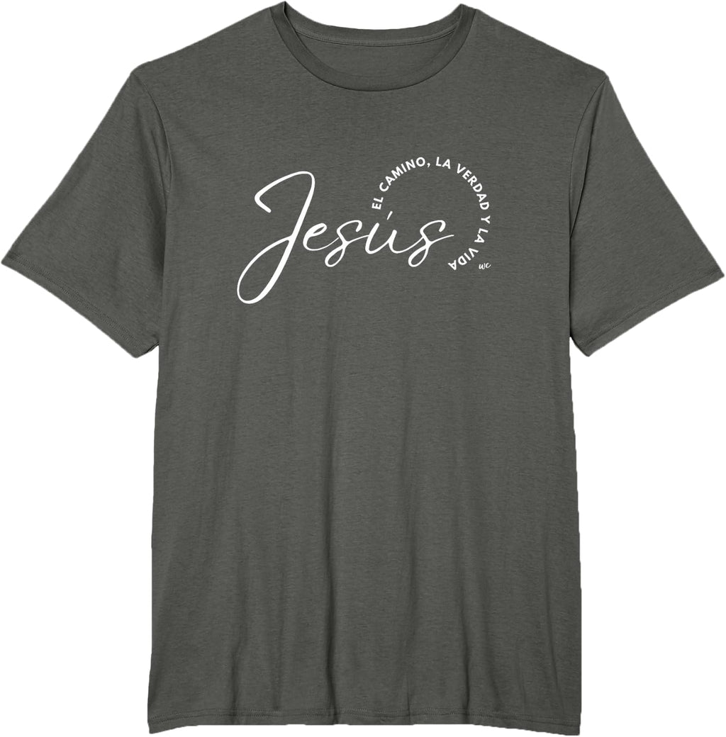 Camiseta Jesus el camino, la verdad y la vida