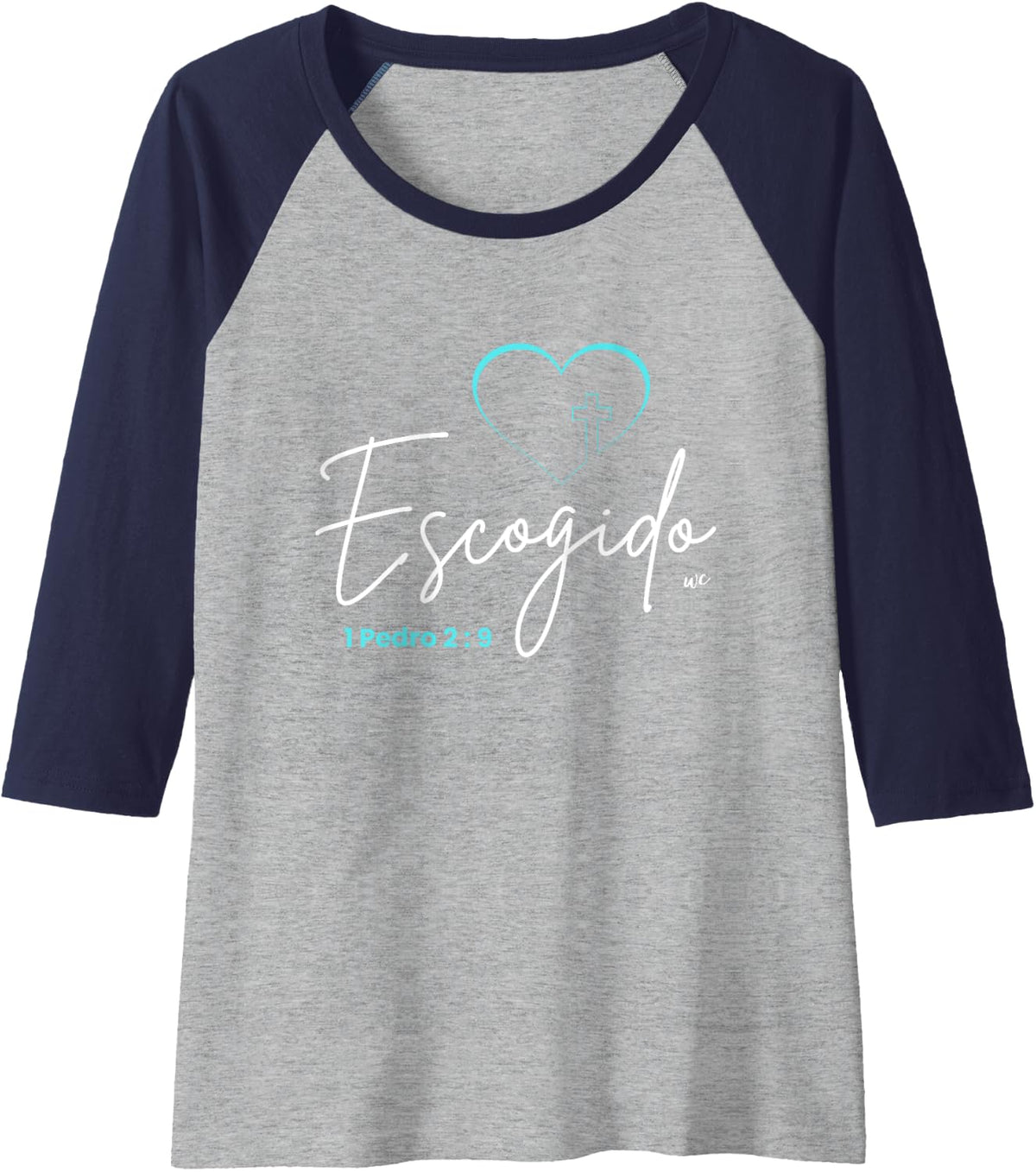 Camiseta de béisbol raglán Escogido