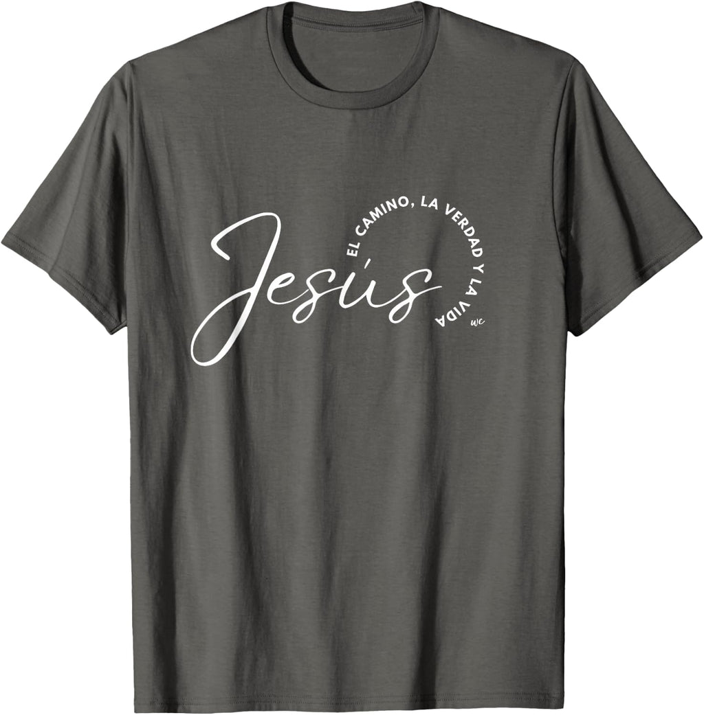 Camiseta Jesus el camino, la verdad y la vida