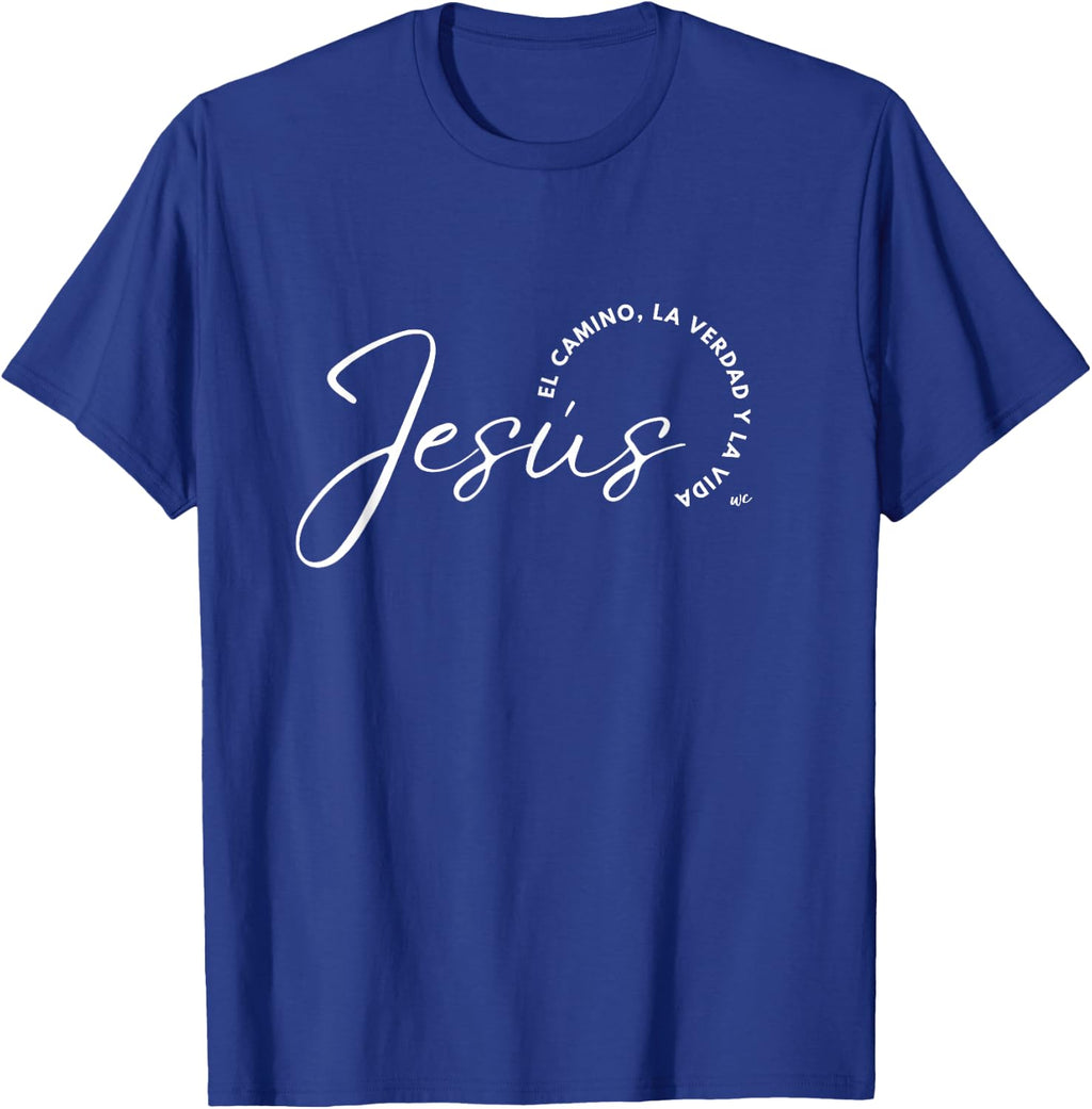Camiseta Jesus el camino, la verdad y la vida