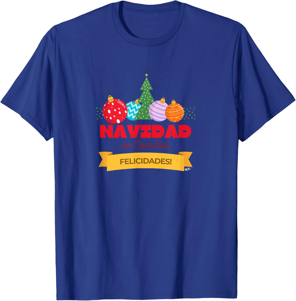 Camiseta Navidad en Familia