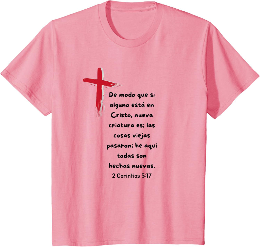 De modo que si alguno esta en Cristo nueva Criatura es.