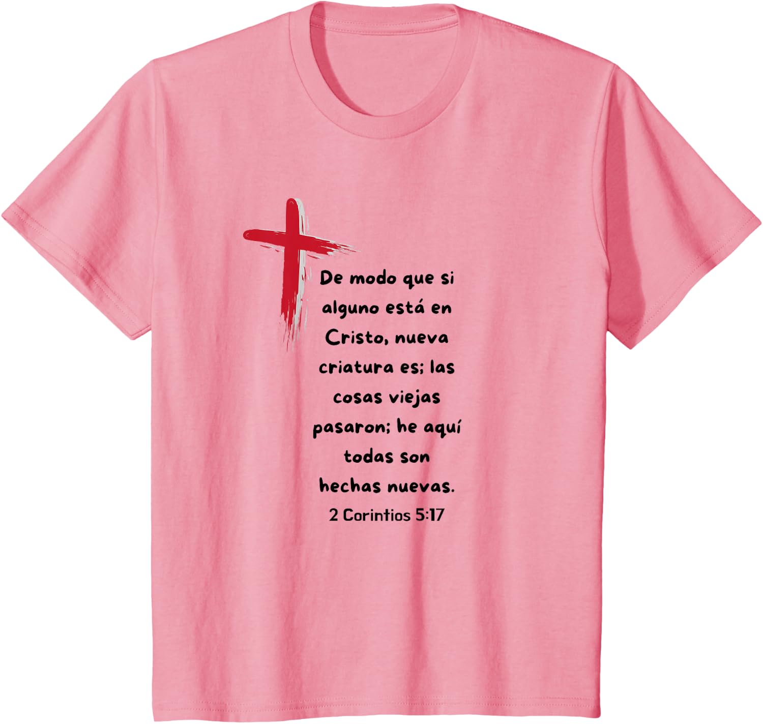 De modo que si alguno esta en Cristo nueva Criatura es.