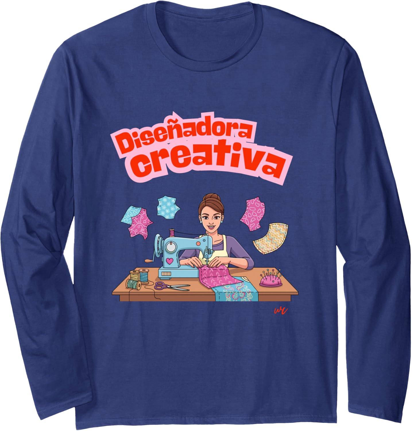 Camiseta de manga larga Diseñadora Creativa