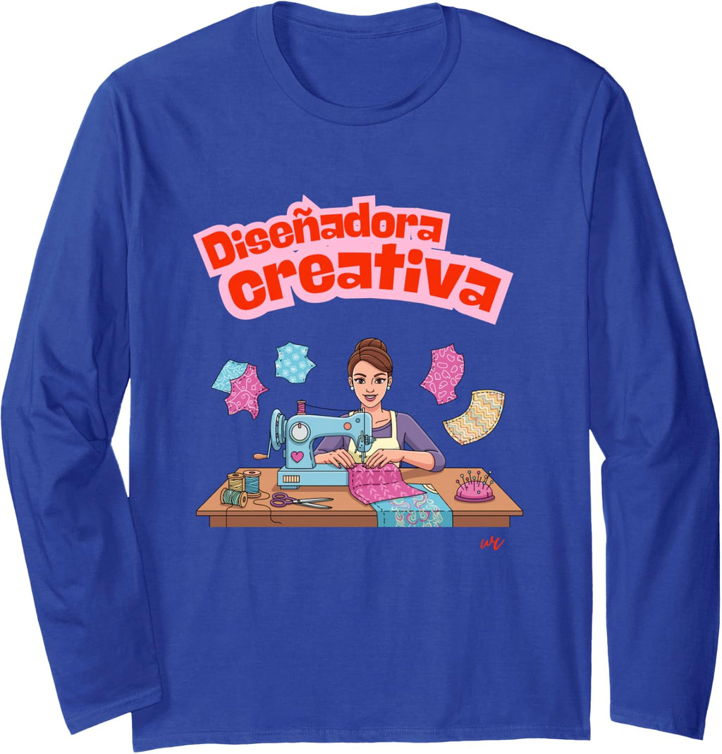 Camiseta de manga larga Diseñadora Creativa