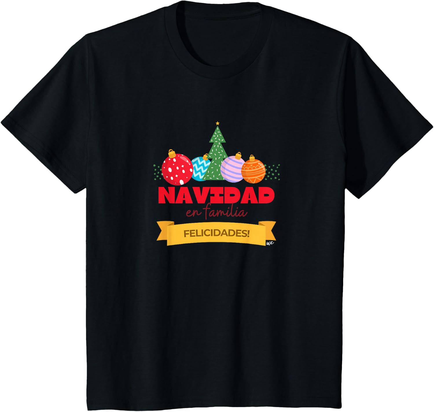 Camiseta Navidad en Familia